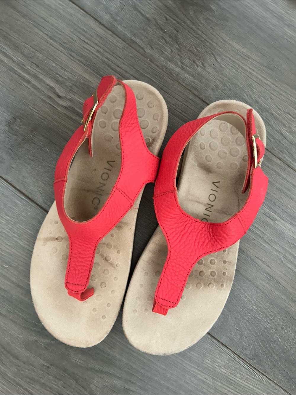 Vionic Terra Sandal in Coral